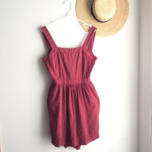SEE NEW LISTING Madewell Apron Bow Back dress - Picture 2 of 7